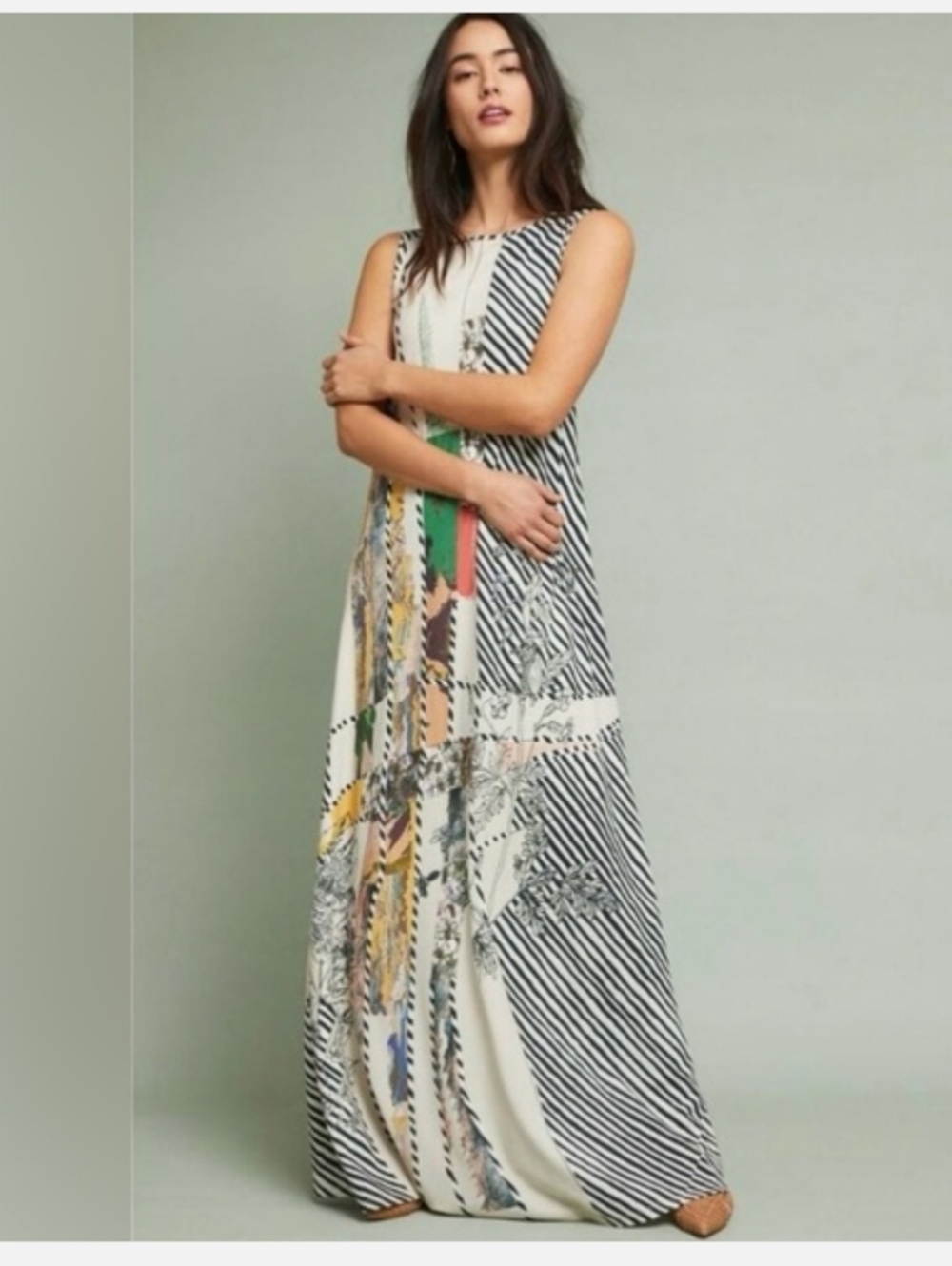 Anthropologie Geisha Designs Maxi Dress